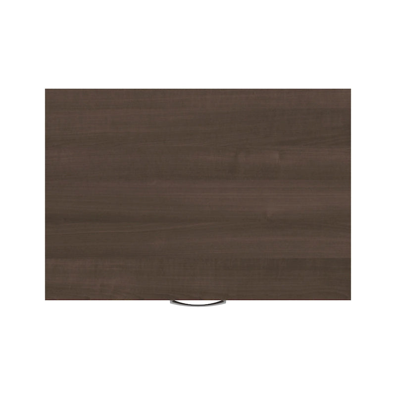 29W 2-Drawer Lateral File Cabinet with Lock Gray Wood Finish