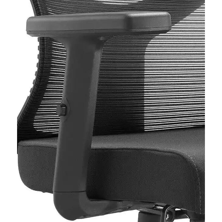 Mid-Back Ergonomic Mesh Office Chair with Adjustable Height and Swivel